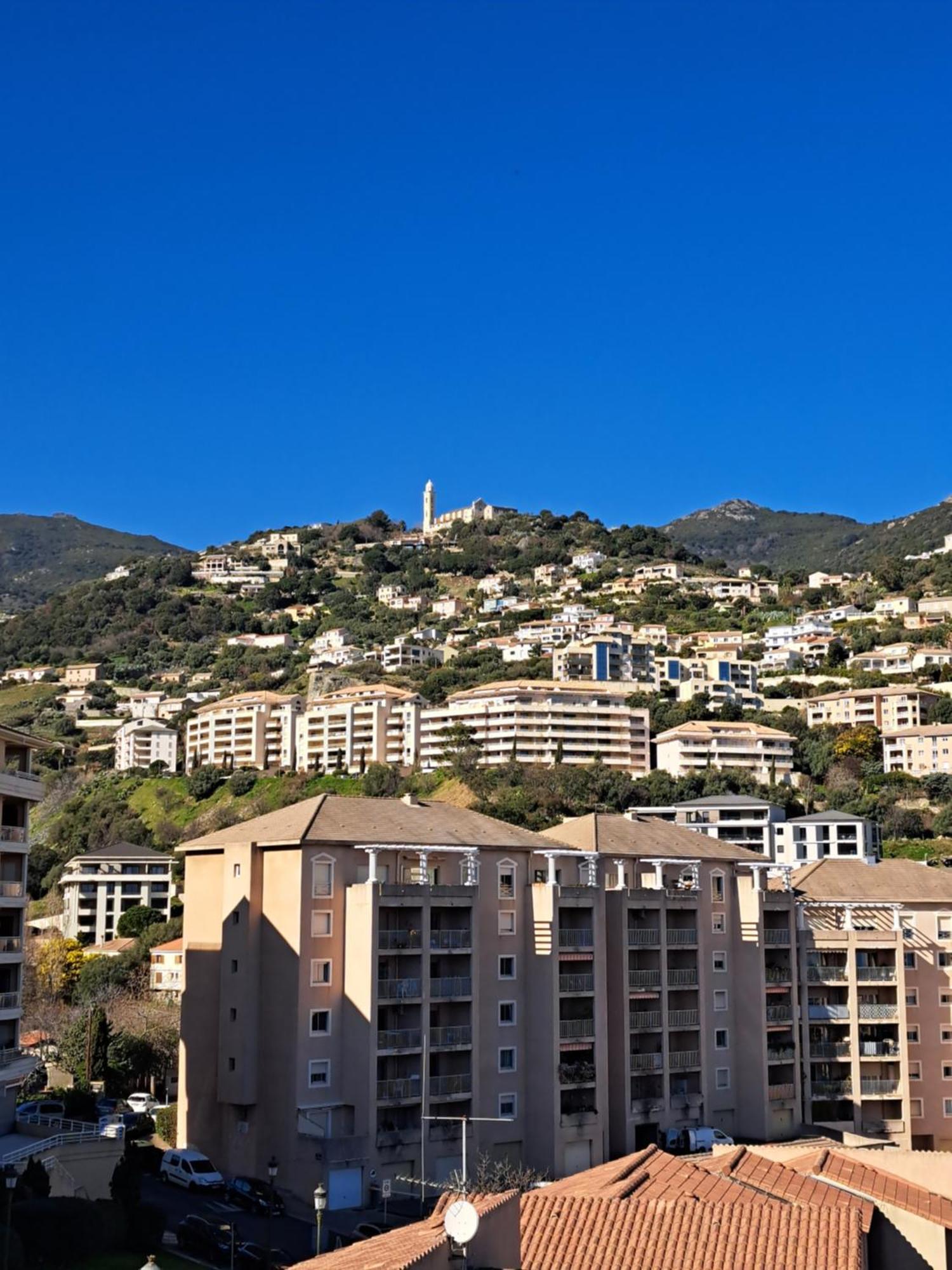 Grand T2 Proche Centre Ville, Vue Mer Et Montagne Bastia  Exterior foto